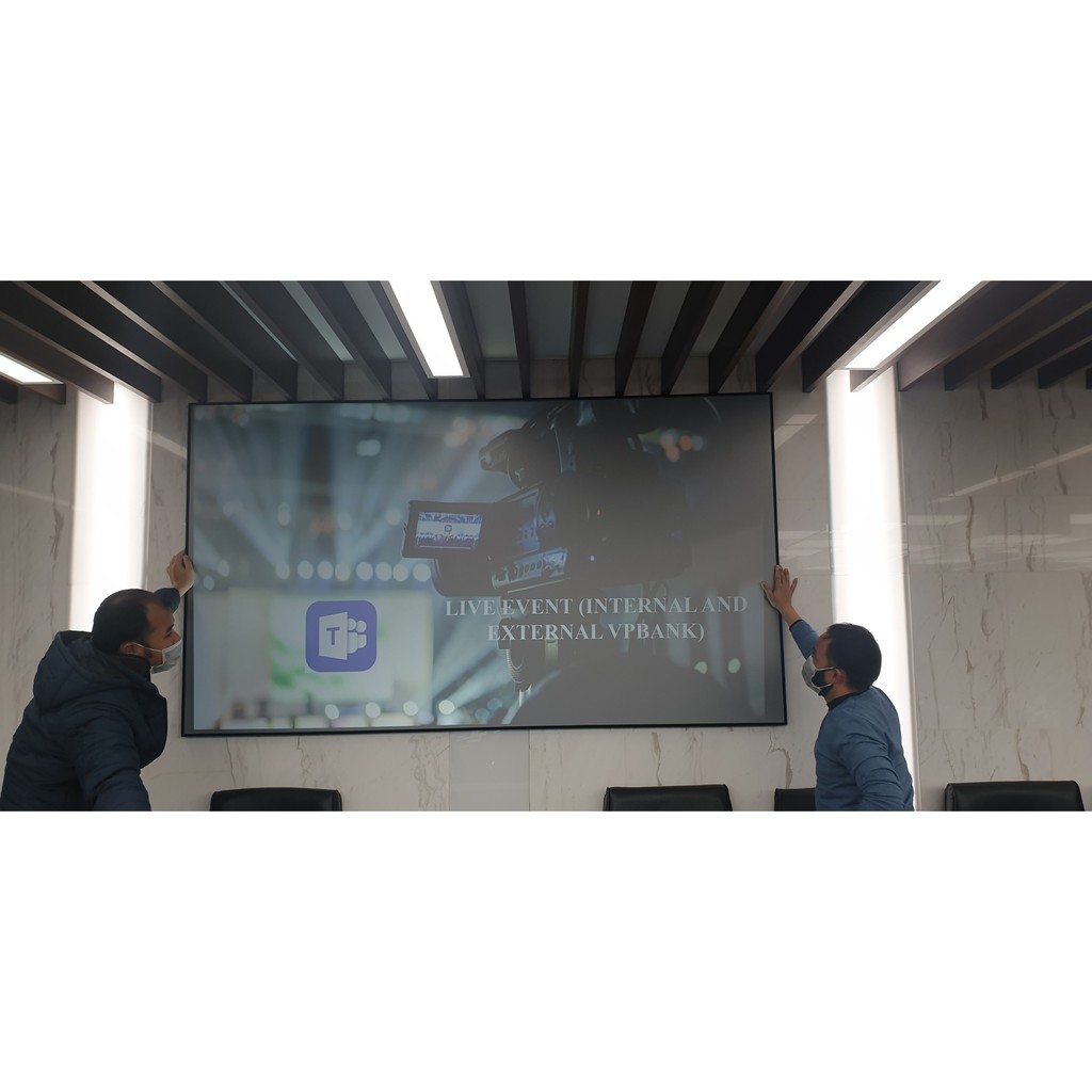 MÀN CHIẾU PHIM 4K FIXED 100 INCH DALITE - MÃ FIX100 TỶ LỆ 16 : 9