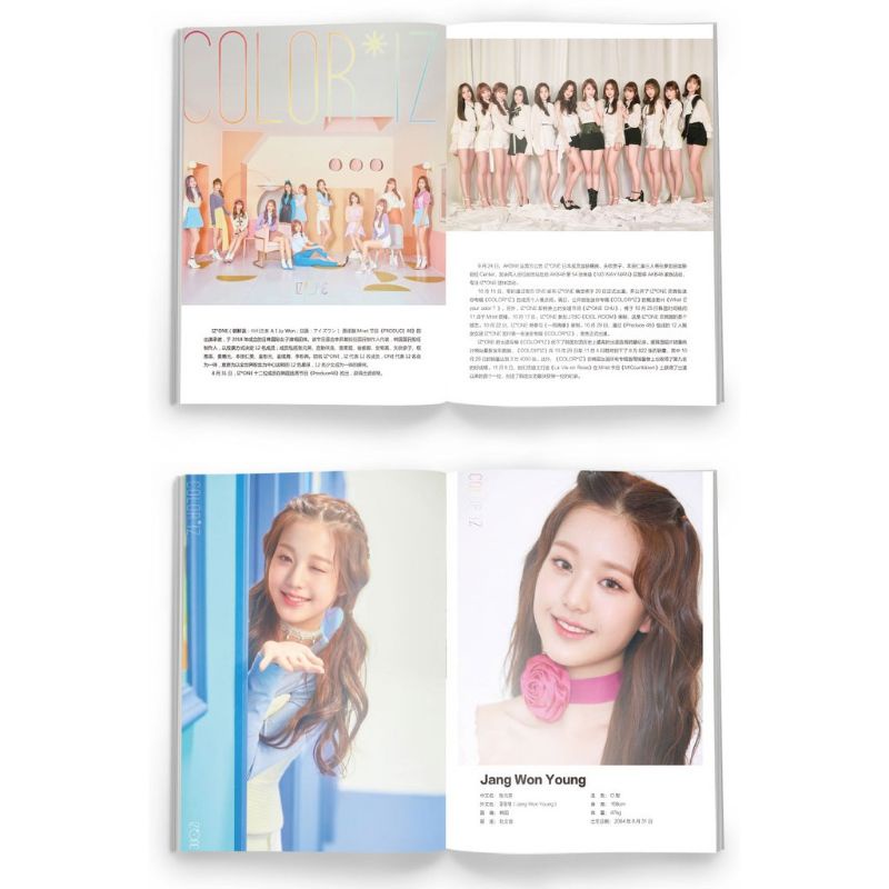 Combo ảnh IZONE  - COLOR*IZ