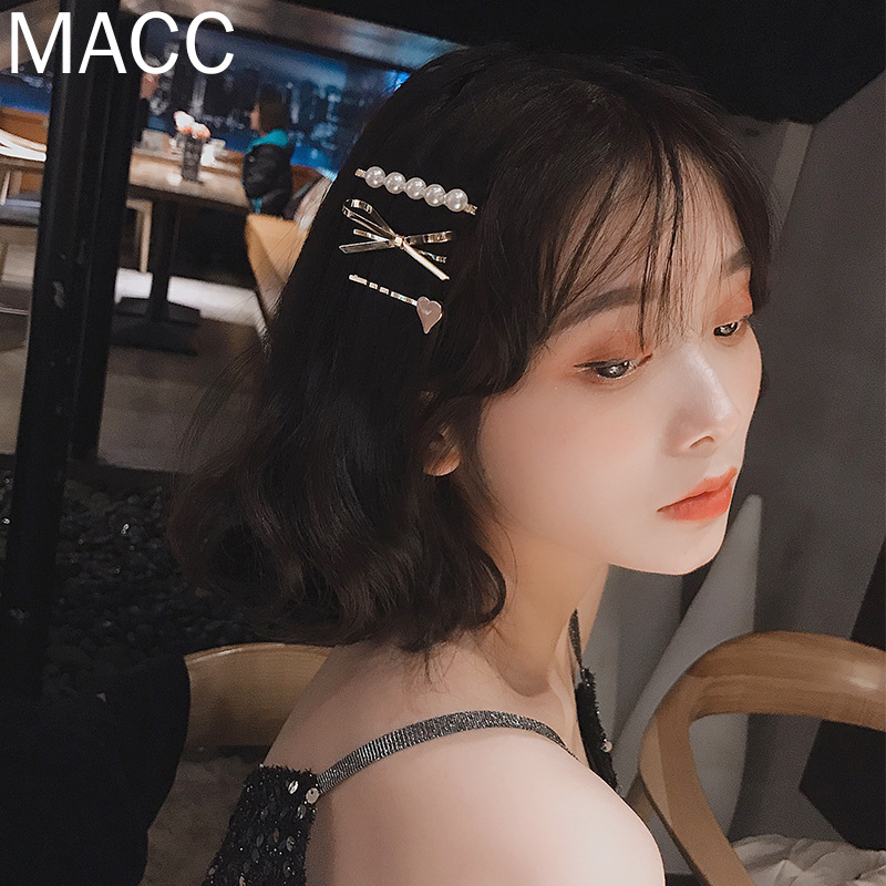 Dây buộc tóc đính nơ phong cách Hàn Quốc thời trang cho nữ