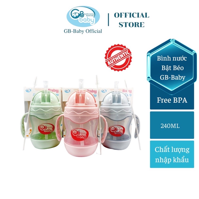 Bình Nước GB Baby bật béo 240ml