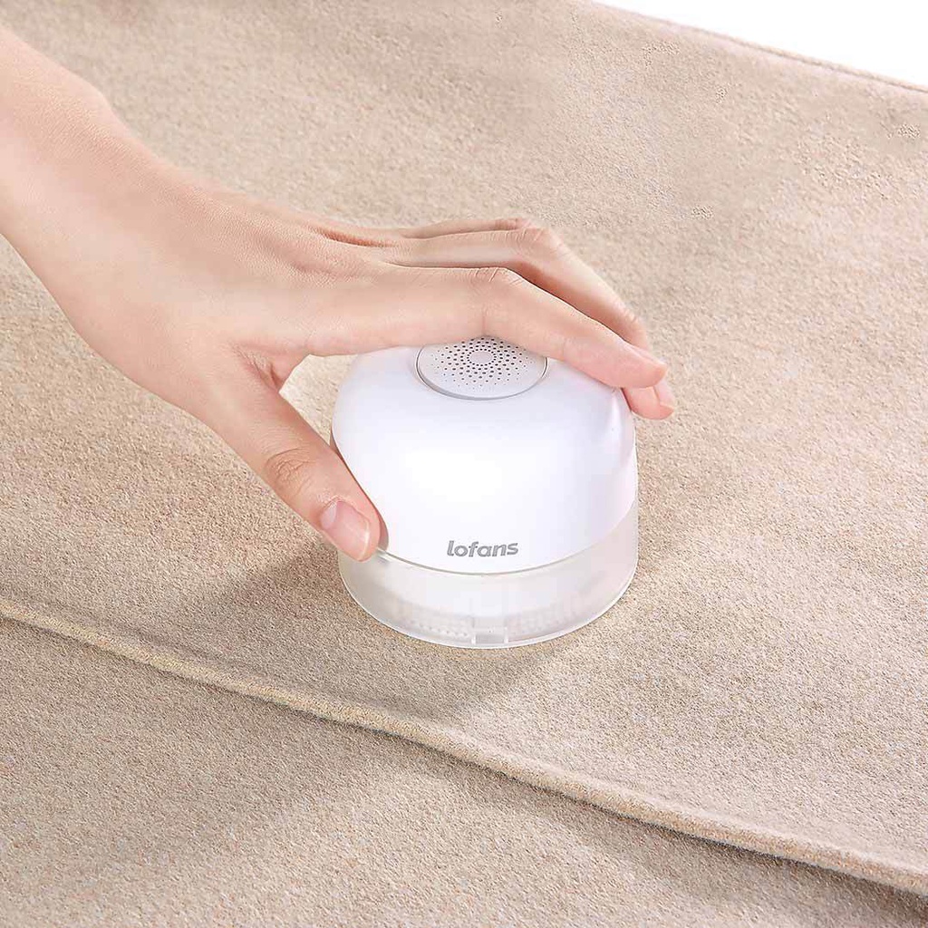 Máy cắt lông xù quần áo Xiaomi Lofans. Động cơ 7000 vòng/ phút, lưỡi cắt thép không rỉ 360 độ