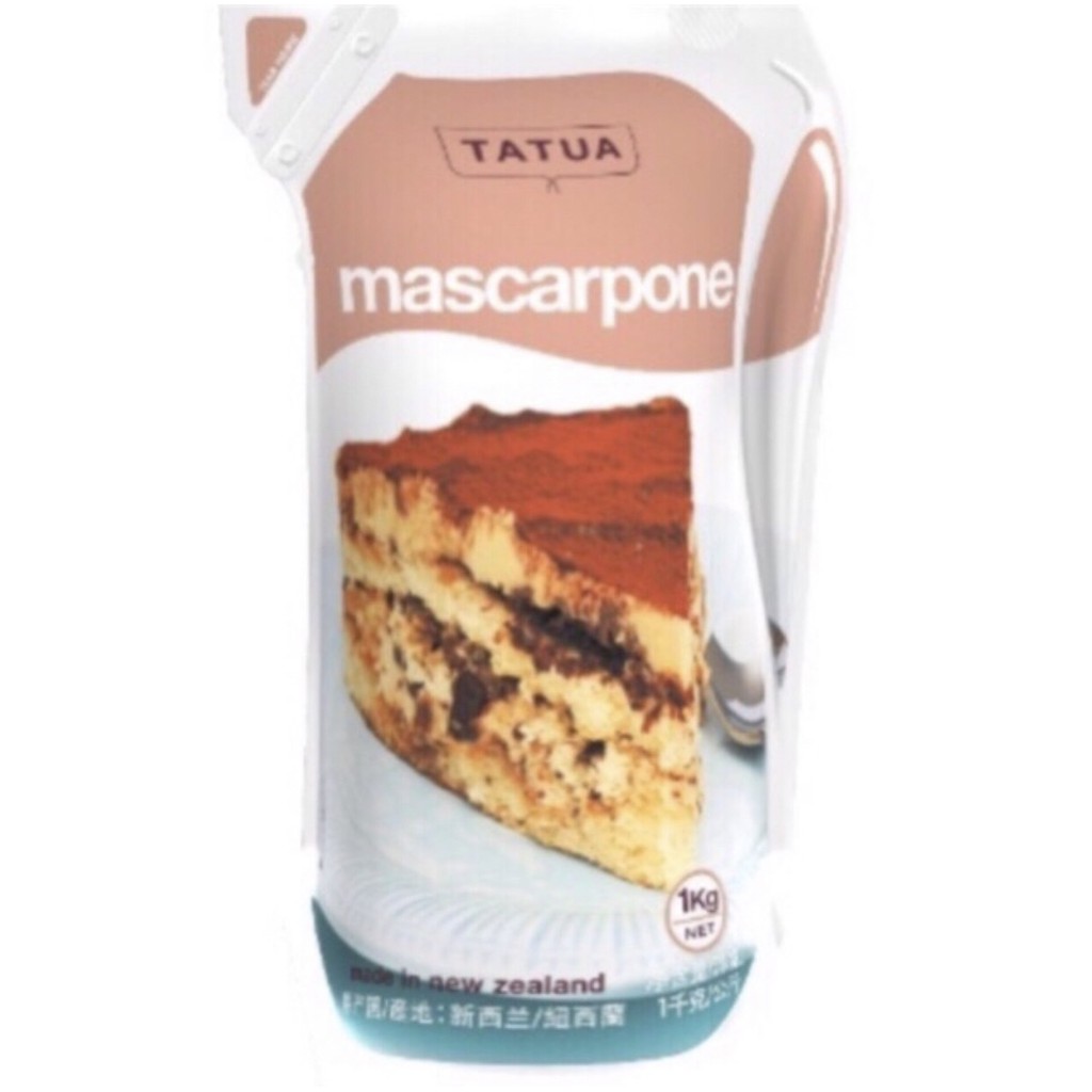 Phô mai Mascarpone Cheese hiệu TATUA 1kg (CHỈ SHIP NỘI THÀNH HÀ NỘI)