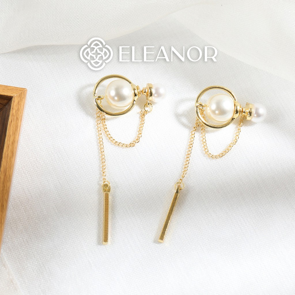 Bông tai nữ Eleanor Accessories khuyên thả dáng dài phụ kiện trang sức đẹp