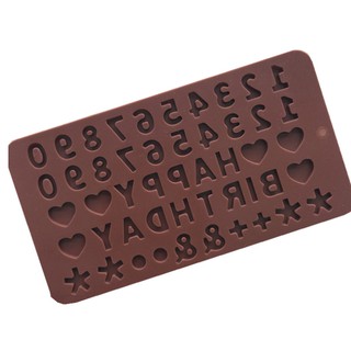Khuôn silicon dùng đổ socola