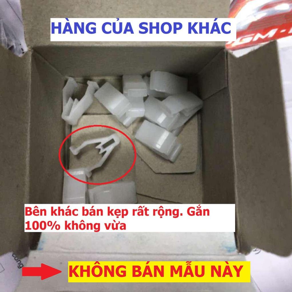 [Rẻ Vô Địch - Giá Sỉ] Chốt Kẹp Nhựa Trắng Gắn Dàn Áo Xe Máy Winner - GTR - SH - AB ... (90666SDAA01)