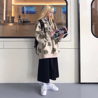 Hoodie hình bò sữa cute