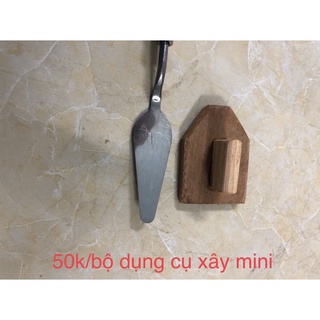 Bay xây mini, xây dựng tiểu cảnh, mô hình, trang trí nhà cửa
