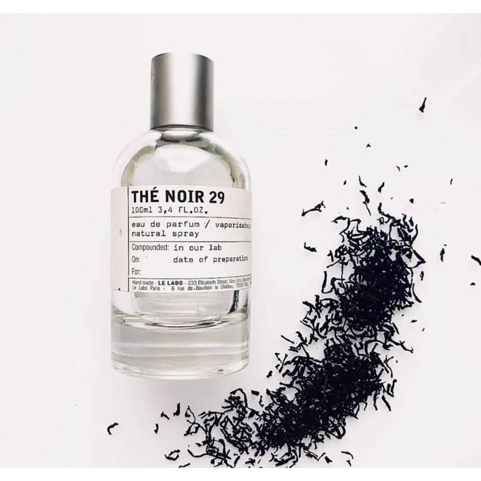 [NᴀᴄʜᴀSᴛᴏʀᴇ]  mẫu thử nước hoa vial le labo the noir 29 10 ml dạng xịt. Aᴜᴛʜ | Thế Giới Skin Care