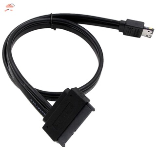 Cáp Bo Mạch Chủ 12v 0.5 M Sata 22 Pin Esata Usb 2 Trong 1: 52g