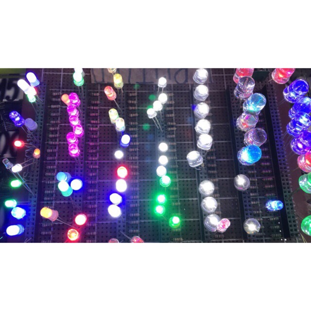 Gói (1000 con) bóng Led phi 5 (F5) 7 màu