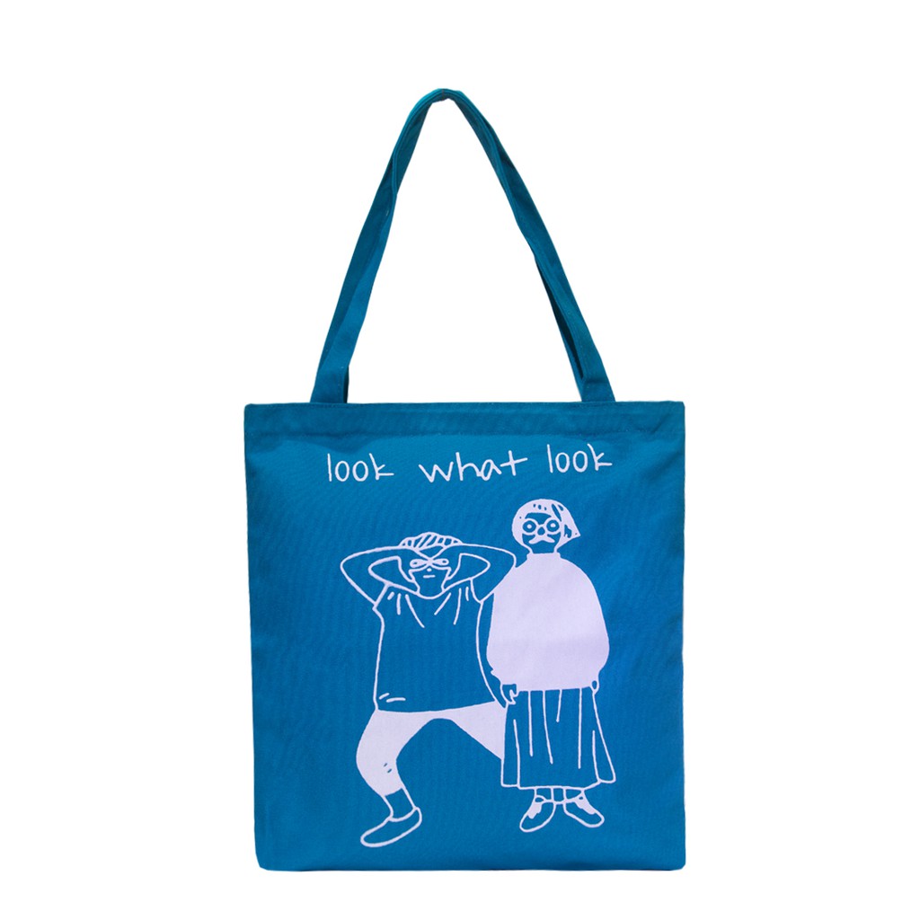 Túi Vải Đeo Vai Tote Bag Look What XinhStore