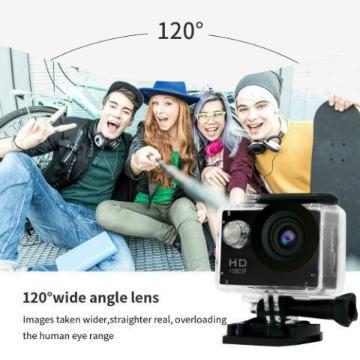 Camera hành trình thể thao cho xe máy Full 1080HD Camera Sport A9 (Hỗ trợ thẻ nhớ 32G)