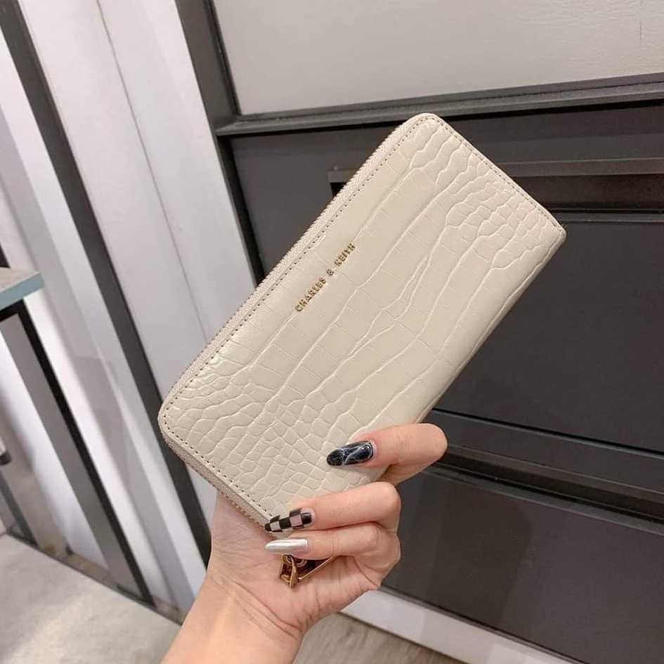 VÍ CN.K DÀI DA CROCO XUẤT XỊN [Tặng kèm hộp]