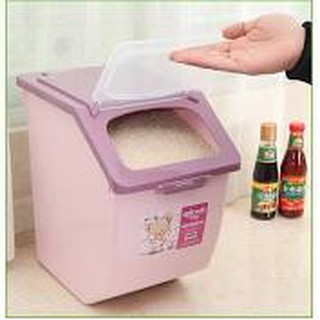 Thùng Gạo Nhật Bản Thông Minh Có Bánh Xe ( 15 Kg)