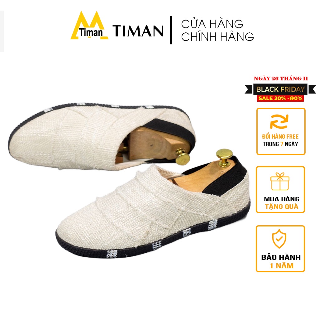 Giày Lười Vải Nam M Timan.vn LK01