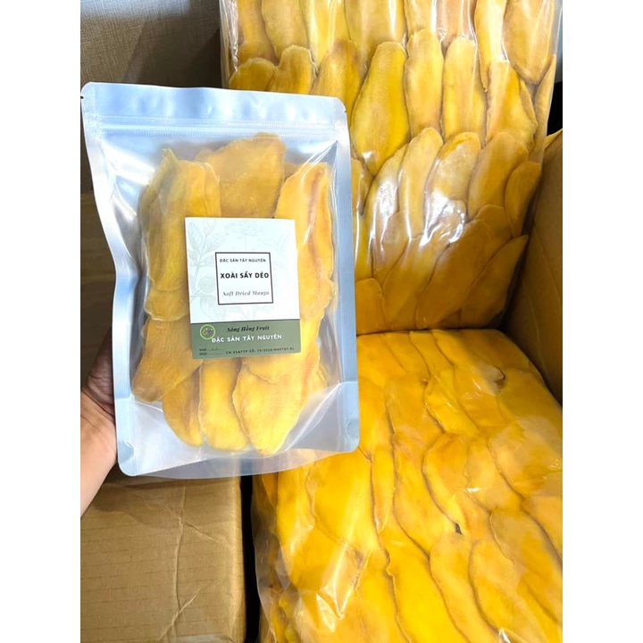Xoài sấy dẻo nguyên miếng Nha Trang Đặc sản Tây Nguyên True Nuts