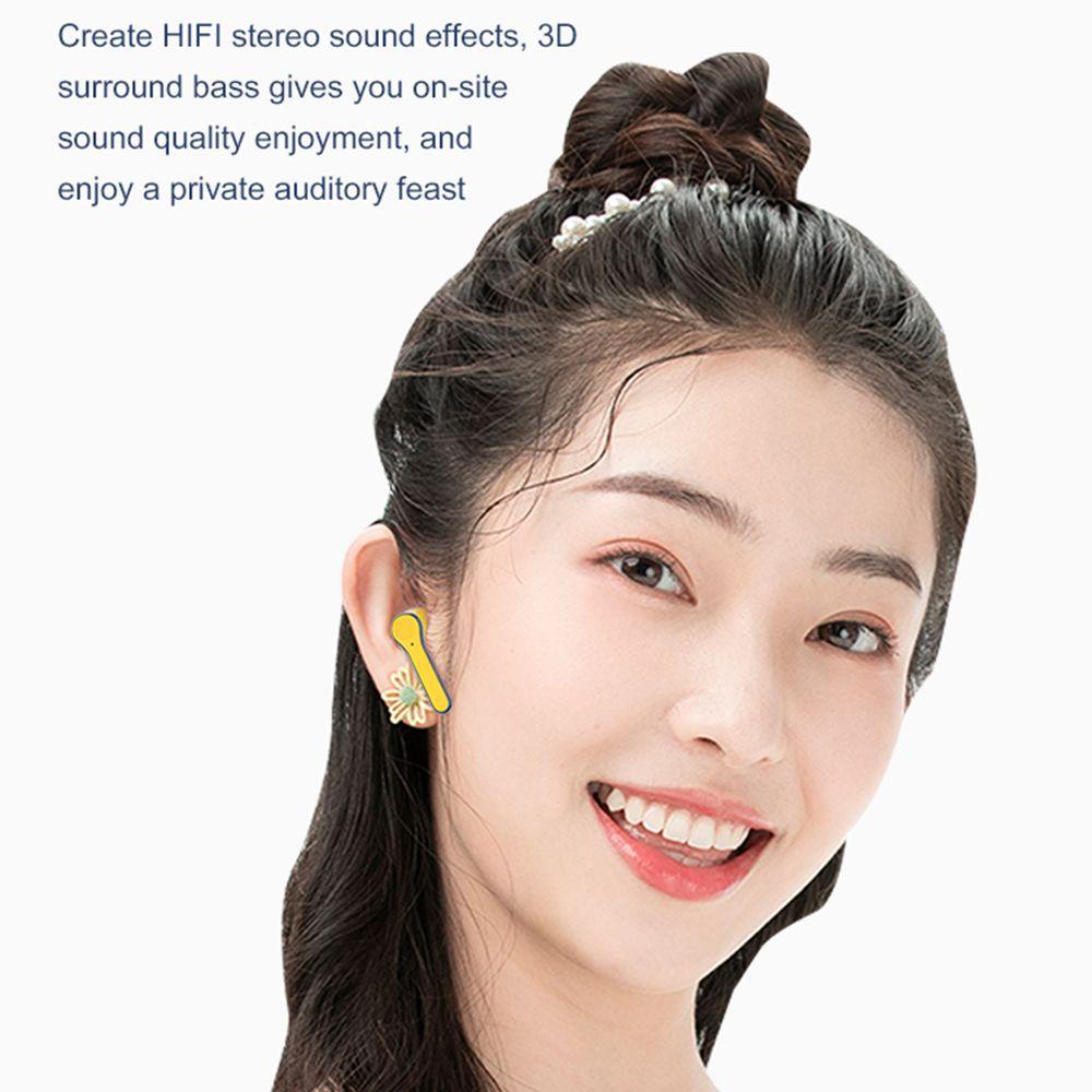 Tai Nghe Không Dây TWS PK Pro12 P83 Chống Thấm Nước Họa Tiết Hoạt Hình