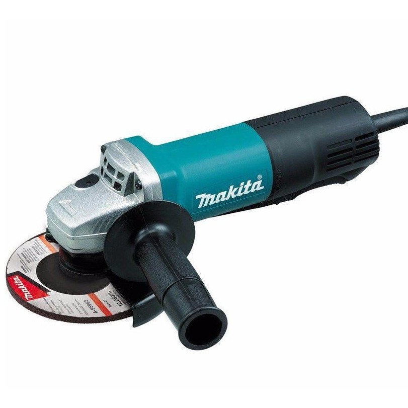 Máy mài, máy cắt cầm tay Makita 9553B (Tặng kèm 1 lưỡi cắt sắt  loại tốt)