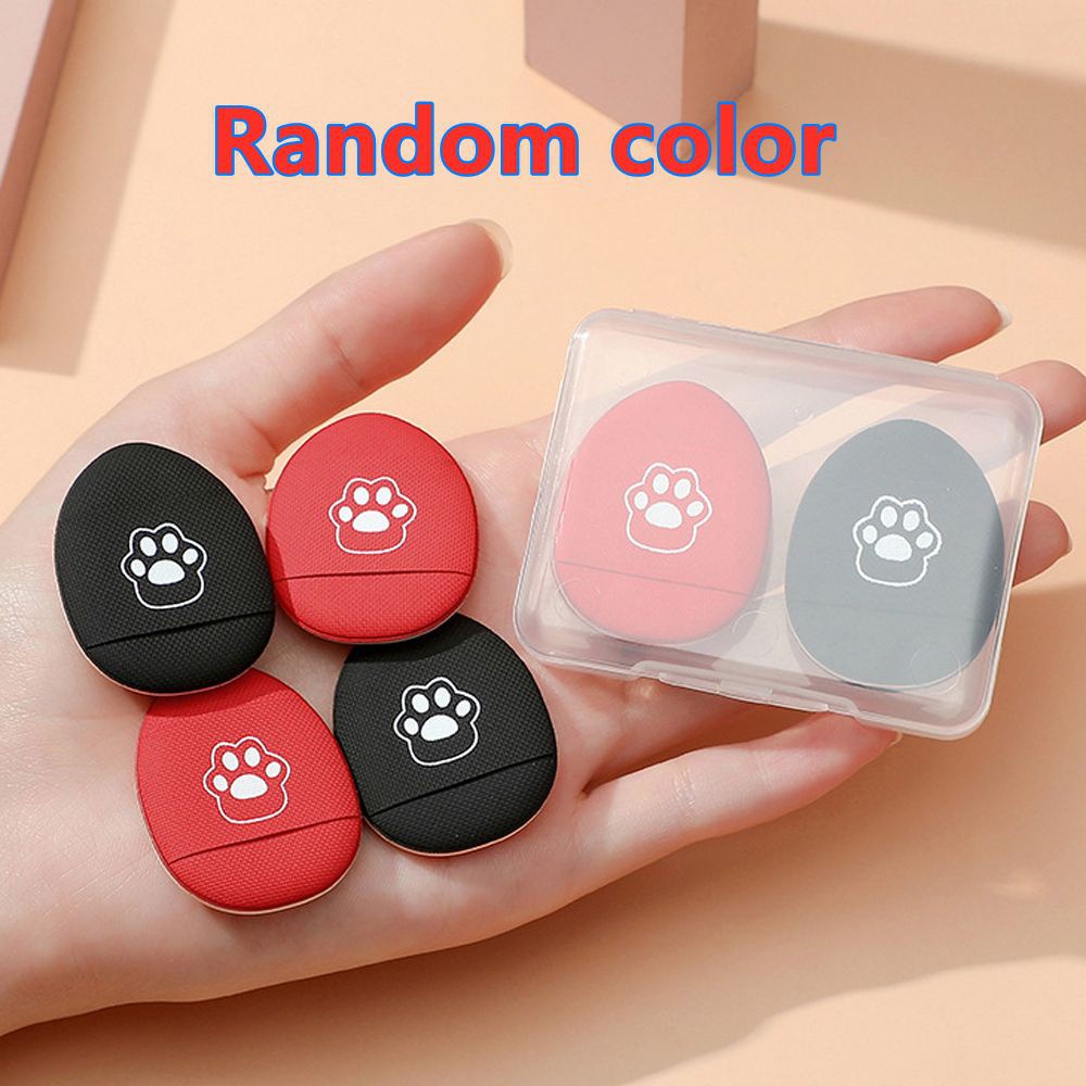 [Hàng mới về] Set 2/ 4 mút trang điểm mini mềm mại sử dụng khô và ướt tiện lợi dành cho nữ