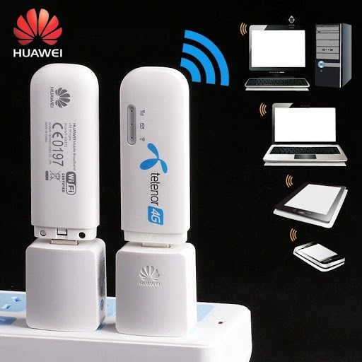 Usb Phát wifi 4g huawei E8372 tốc độ 150mbps sử dụng đa mạng