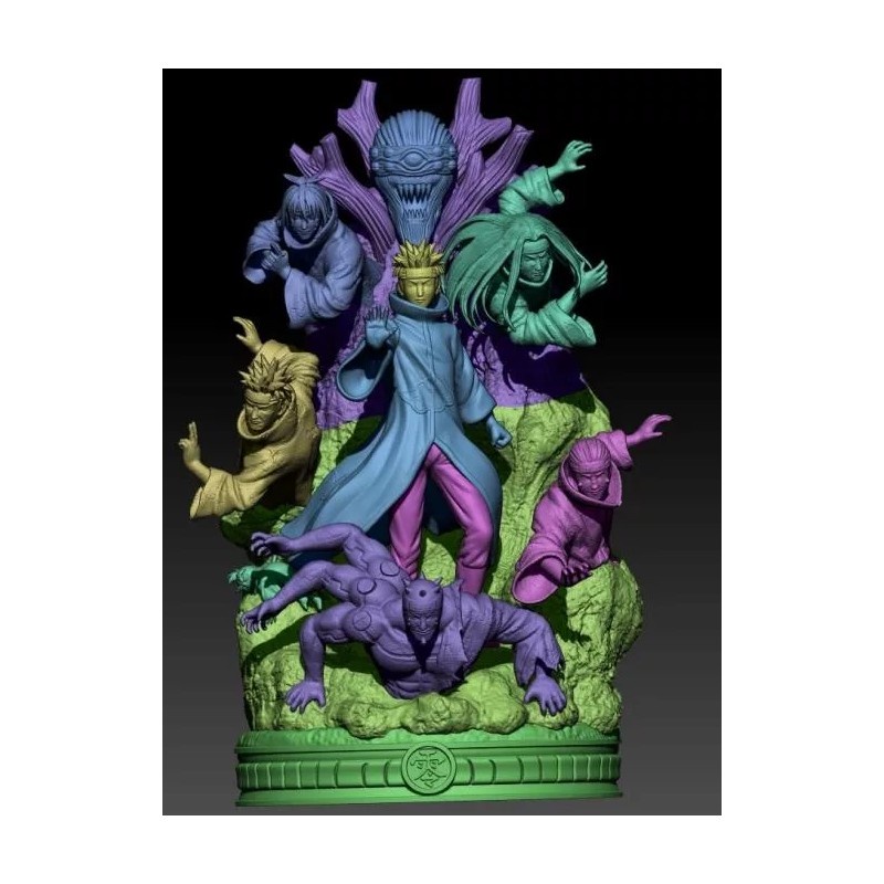 File in 3D Pain Akatsuki NARUTO - Manga