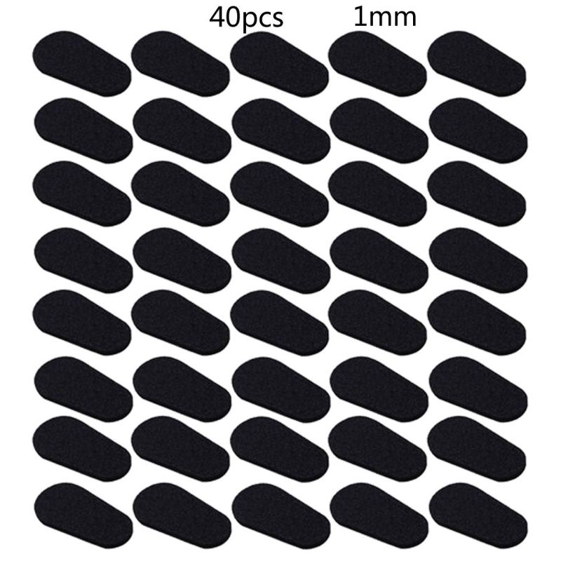 Set 40 Miếng Đệm Mũi Bằng Xốp Mềm Tự Dính Chống Trượt Cho Mắt Kính