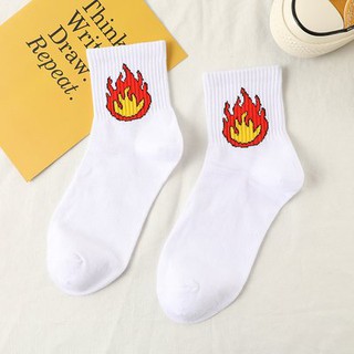 Tất vớ cổ cao hình ngọn lửa