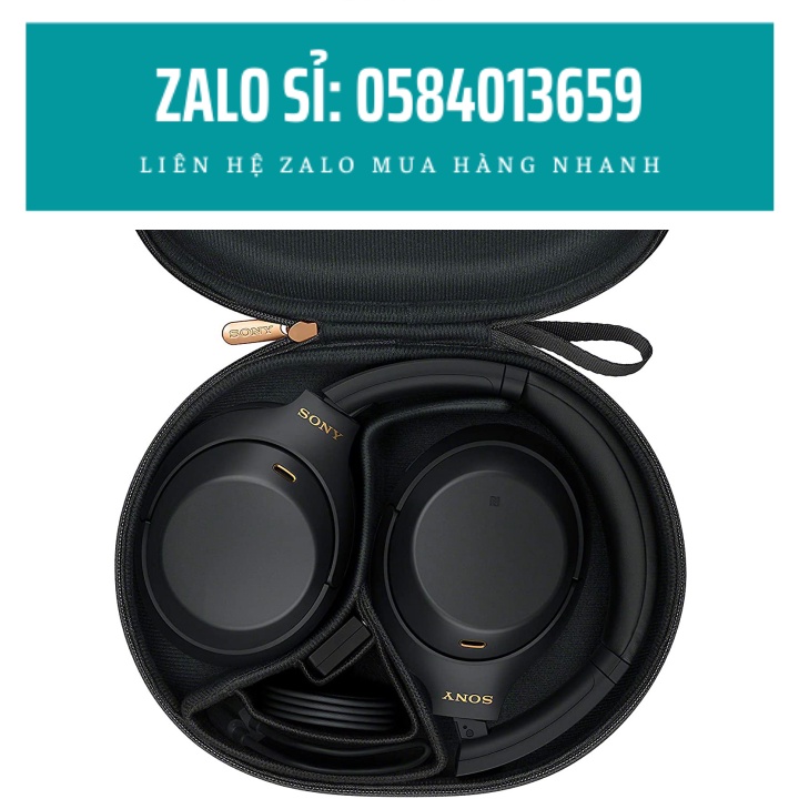 Tai Nghe Bluetooth Chụp Tai Sony WH-1000XM4 Hi-Res Noise Canceling - Hàng Chính Hãng