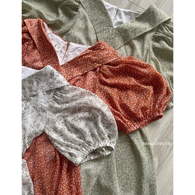 Đầm họa tiết hoa nhí destiny Miều xinh xắn dễ thương Miều Est.2013