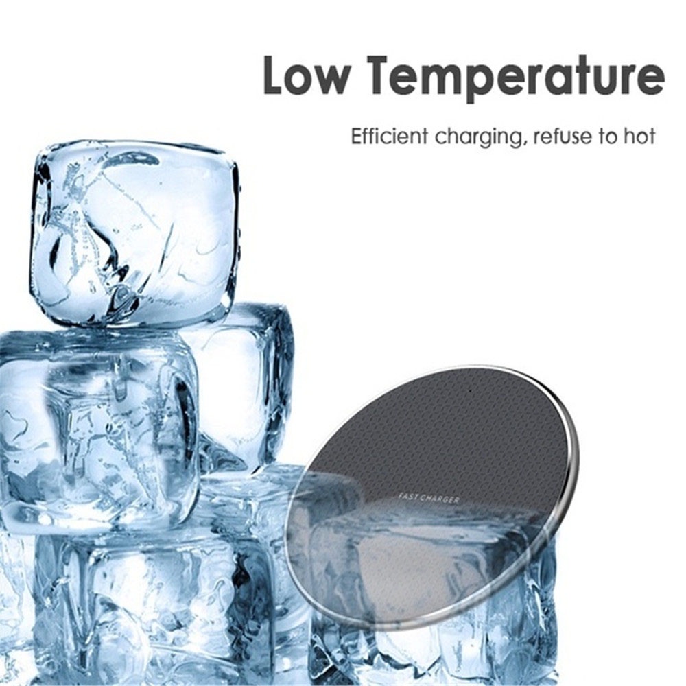 Đế sạc nhanh không dây siêu mỏng an toàn 10W gấp gọn lại được tiện lợi