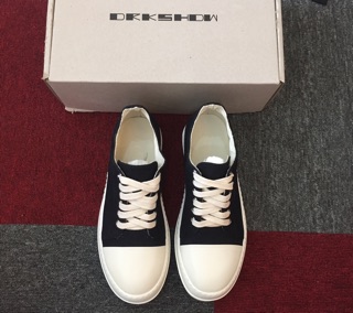 [ Siêu Phẩm ] Giày Rick Owens Low R.E.P Thường