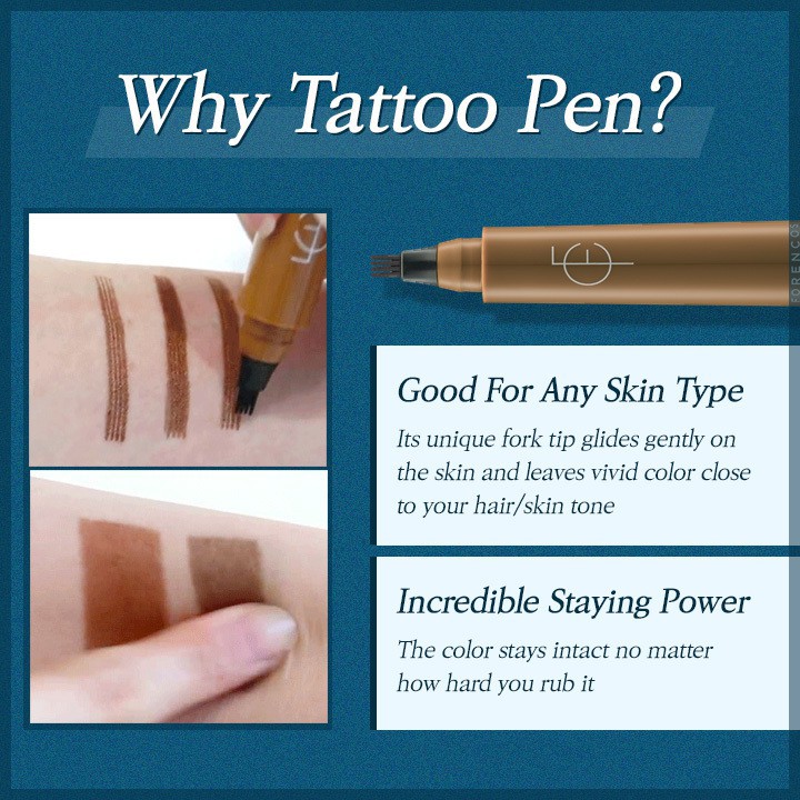 FORENCOS Eyebrow Tattoo Precision Pen 2g | BigBuy360 - bigbuy360.vn