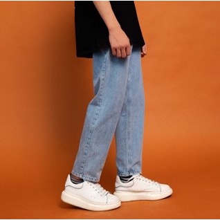 Quần jeans ống rộng nam nữ phong cách unisex , quần baggy cho học sinh sinh viên | BigBuy360 - bigbuy360.vn