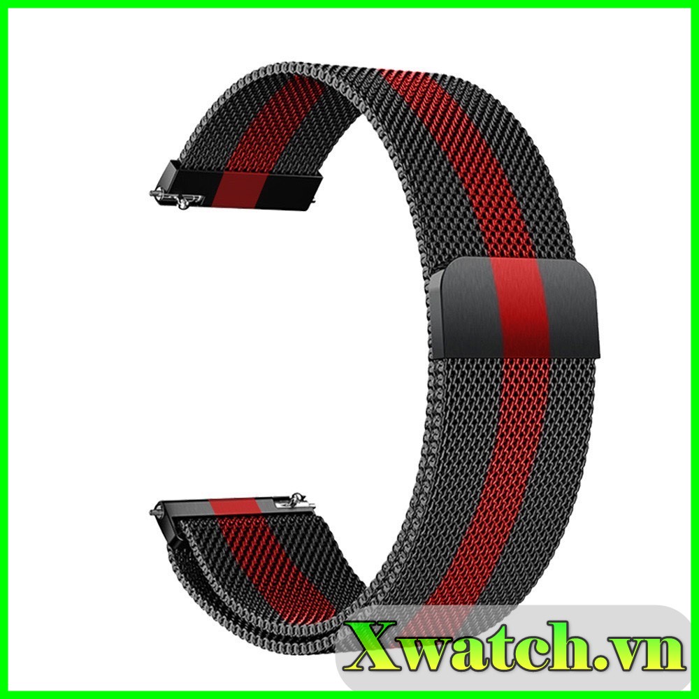 Dây đeo Milanese 20mm Cho Xiaomi Huami Amazfit Bip 3 Bip 3 pro U Pro GTS3 GTS 2 Mini GTR 42mm thép không gỉ