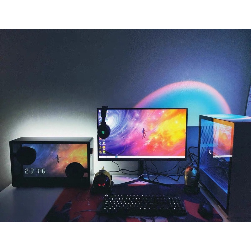 Loa MorrorArt màn hình trong suốt bluetooth hiển thị lời bài hát chính hãng