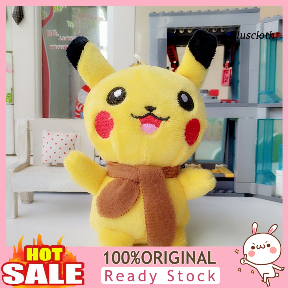 Thú Nhồi Bông Hình Pikachu Dễ Thương 13cm