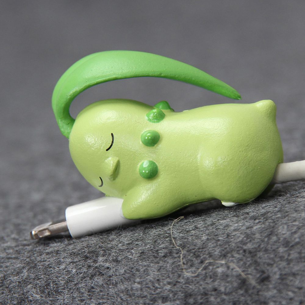 Phụ kiện bảo vệ dây cáp sạc USB/tai nghe điện thoại thiết kế hình Pokemon Pikachu dễ thương tiện dụng