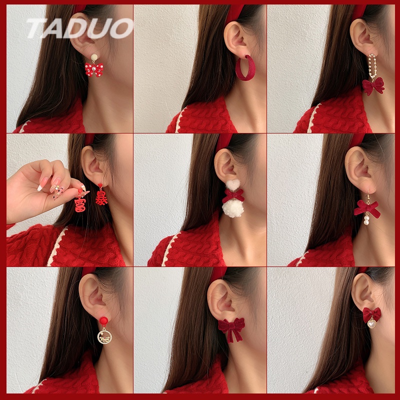 Bông tai hình dáng dễ thương phong cách Hàn Quốc thời trang cho nữ