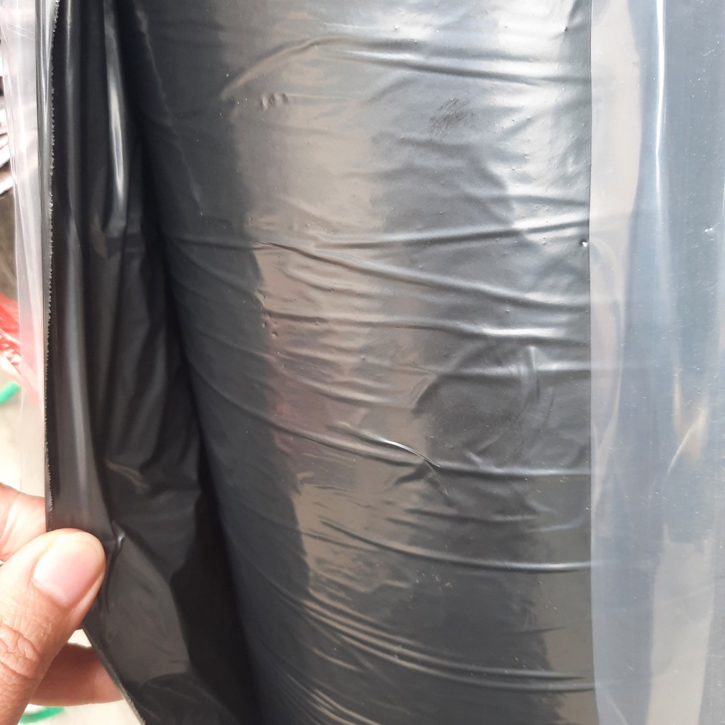 Combo 30 mét màng phủ nông nghiệp, nilong đen loại dai, đẹp kích thước rộng 1,4m  dày 22micromet