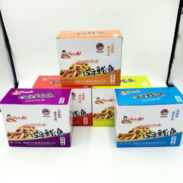 💥Hộp 20 Gói Râu Mực Cay Tứ Xuyên Ăn Liền 12G | BigBuy360 - bigbuy360.vn