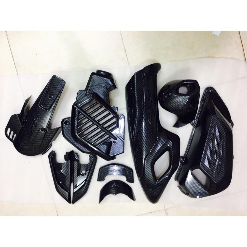 COMBO BỘ CARBON 11 MÓN CHO SH 2017-2019  ( chi tiết liệt kê bên dưới)