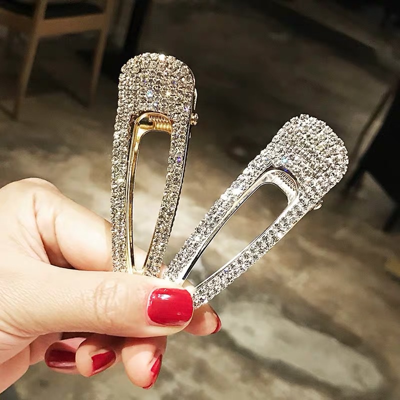Kẹp TóC ĐíNh Kim Cương Giả LấP LáNh ThờI Trang Cho Nữ