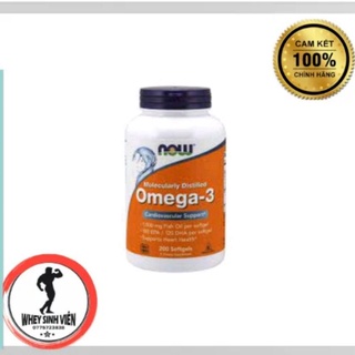 Thực Phẩm Bổ Sung Dầu Cá Now Omega 3