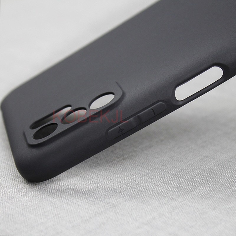 XIAOMI Ốp Điện Thoại TPU Silicon Mềm Mặt Nhám Màu Đen Cho Redmi Note 10 5G Note 10 Pro 9A 9C 9T 9S 10S Note10