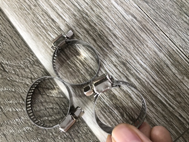 Sản phẩm gia đình làm: Phụ tùng ô tô|combo 50 cái đai xiết inốc, quai nhê I nốc 19-29mm