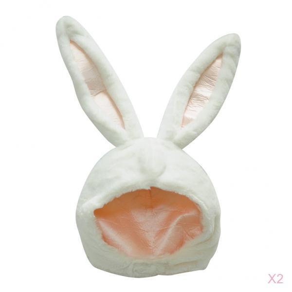 Mũ thỏ Tai dài Trang phục thỏ Trang phục ưa thích Trang phục Mũ nón Cosplay Mũ trùm đầu