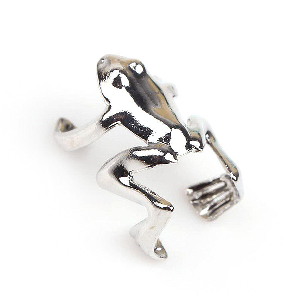 Khuyên kẹp tai kiểu chú ếch dễ thương dành cho nam và nữ