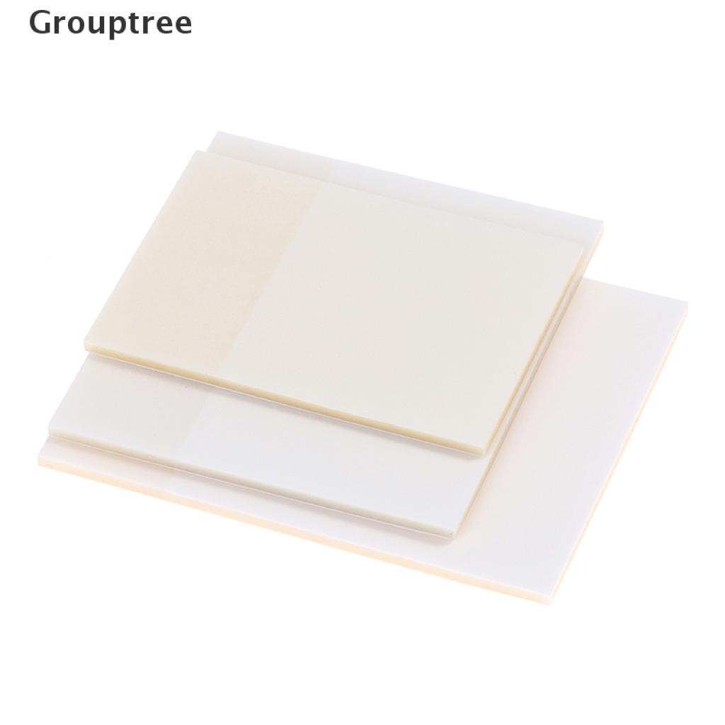Set 50 Tờ Giấy Ghi Chú Trong Suốt Chống Thấm Nước Tiện Lợi