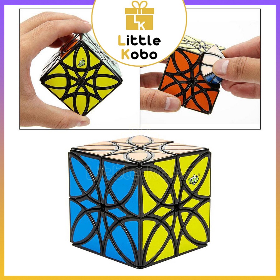 Rubik LanLan Butterflower Cube Rubic Biến Thể 6 Mặt Đồ Chơi Trí Tuệ