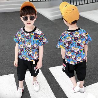 Simple Short Sleeve T-shirts For Boys